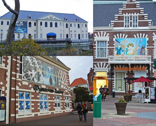 Tiendas de Huis Ten Bosch, parque temático holandés en Nagasaki