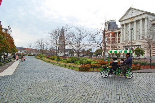 Calles de Huis Ten Bosch, parque temático holandés en Nagasaki