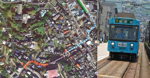 Tranvía de Nagasaki (Japón)