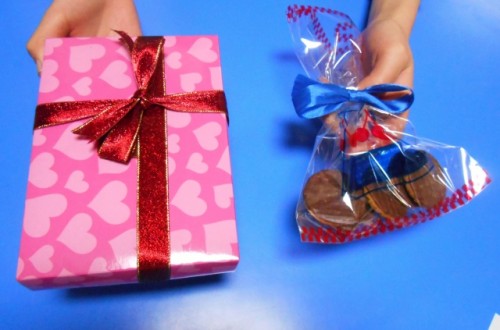 Honmei choco y Giri choco