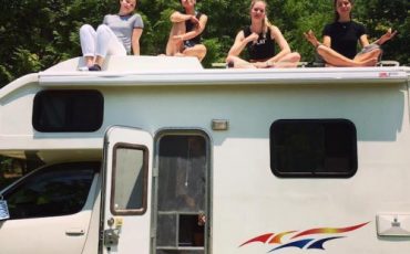 Autocaravana en Japón.