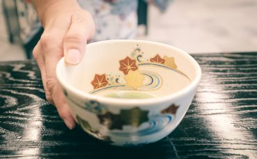 Sen no Rikyu, el maestro de la ceremonia del té, Osaka, Japon.