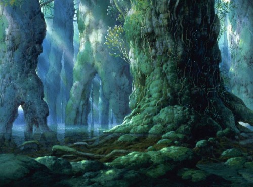 Capture du film "Princesse Mononoké" inspiré par Yakushima