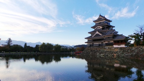 Le château de Matsumoto, Japon.