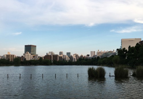 Le jardin à Ueno à Tokyo