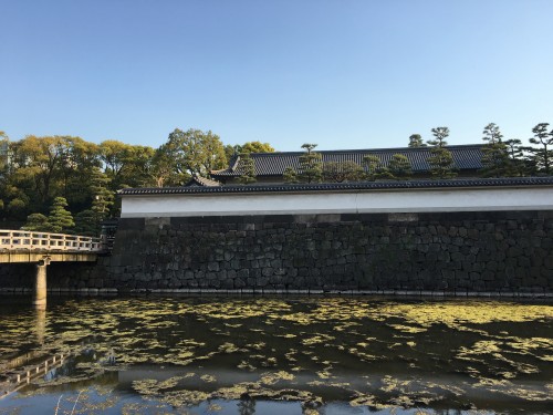 Les jardins Est palais impérial à Tokyo, Japon.