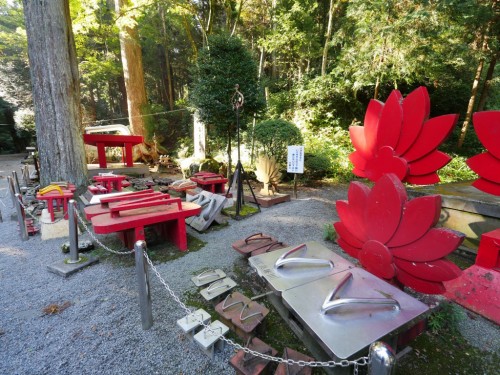 Daiyuzan Saijo-ji, temple, Hakone, Mont Fuji, Tengu, Geta