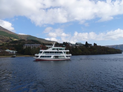 Lac Ashi, Hotel Prince Hakone, Seibu, Mont Fuji, Japon, Bateau Seibu