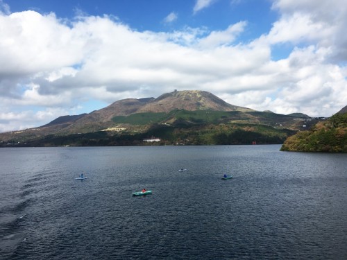 Lac Ashi, Hotel Prince Hakone, Seibu, Mont Fuji, Japon, Croisière sur le lac Ashi