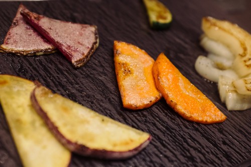 bœuf de Kobe, teppanyaki, cuisine japonaise, A5, légumes