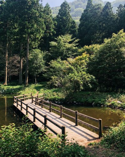 Le parc Shinrin près de Toon, Ehime, Japon