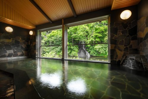 Le ryokan Fujisan à Namari Onsen, Hanamaki, préfecture d'Iwate