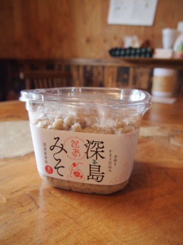 Miso artisanal fabriqué au Fukashima Shokudô