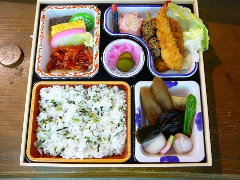 Ekiben is the abbreviation of Eki (station) and Bento (packed lunch), Shimada