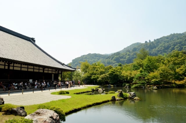 Ryoanji Temple in Kyoto, beautiful landscape and garden 