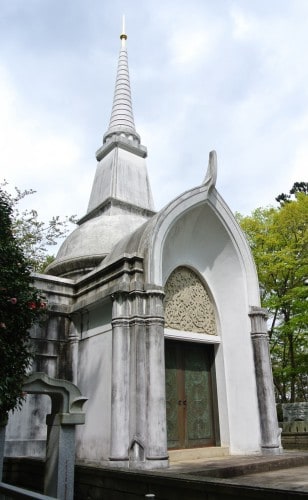 A temple in Mt. Takao