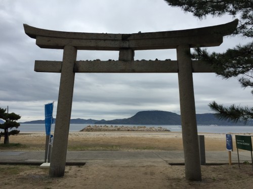Megijima participate in the Setouchi art Festival, on a misty morning