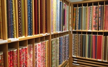 Beautiful varieties of Japanese paper.