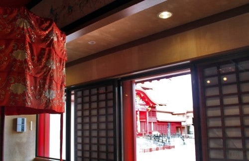 inside Shuri castle