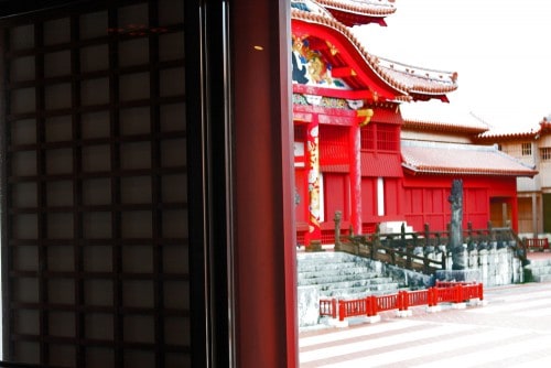 Inside Shuri castle