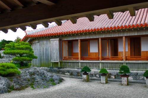 Shuri castle also has a beautiful garden.