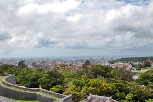 A view from Shuri castle