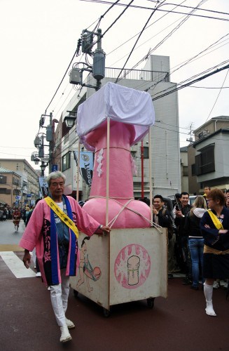 Kanamara Matsuri is a unique festival that is held annually on the first Sunday in April at the Kanayama Shrine in Kawasaki.