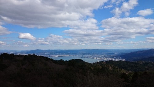 Mt. Hiei Hiking Trail Kyoto Prefecture Shiga Nature Lake Biwa View Enryaku-ji Temple 