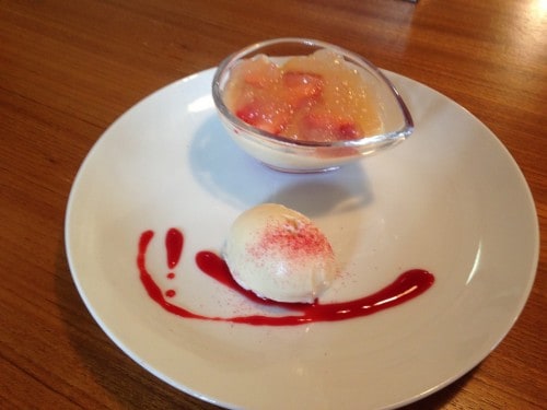 Dessert Karakoma , the Macrobiotic Restaurant in Morioka