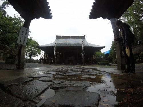 Honden of Honmyoji temple, Kumamoto