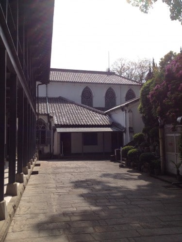 Around the Oura Church, Nagasaki