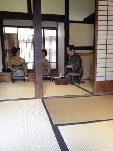 a Presentation of Edo era reminds us the authentic Japanese old life