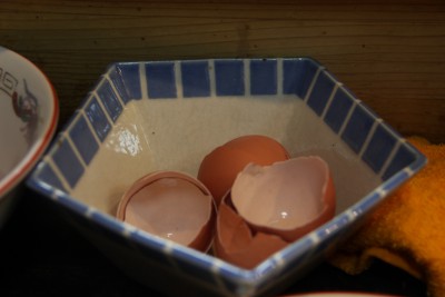 Cracked Eggshells from my Jajamen