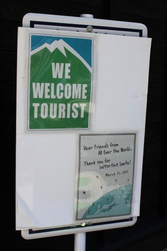 tourist welcome