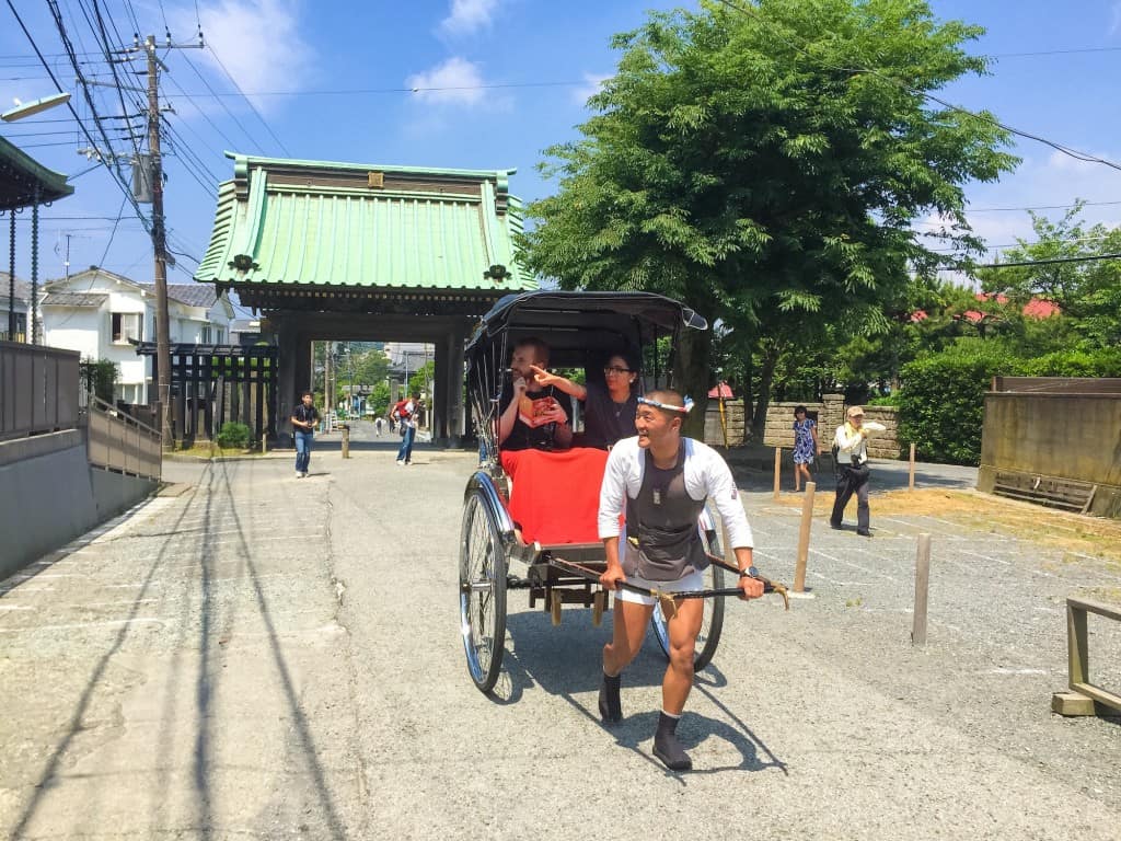 Exploring Kamakura with a rickshaw tour makes your travel memorable