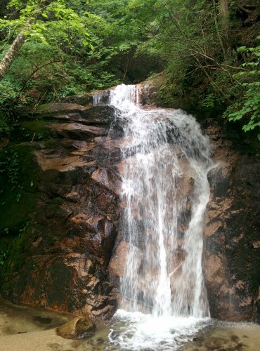Nice waterfall at kiso valley