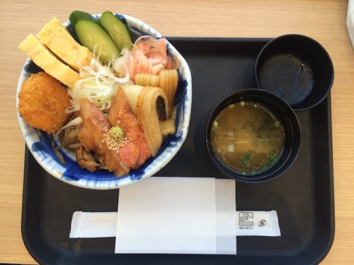 umihotaru chibadon was quite yummy!