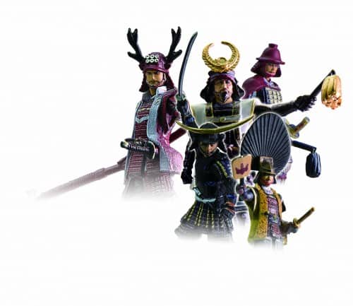 Samurai figure BANDAI is one of unique items in Japan