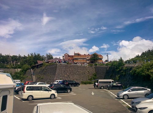Subaru Line 5th station, this is the gate for climbing Mt. Fuji!