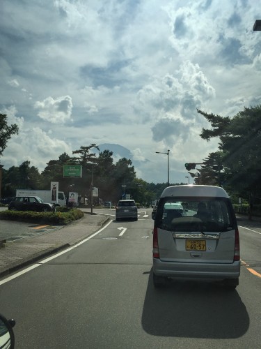 Driving in Japan, regardless of the size of your vehicle, is to take it slow and keep as left as you safely can.