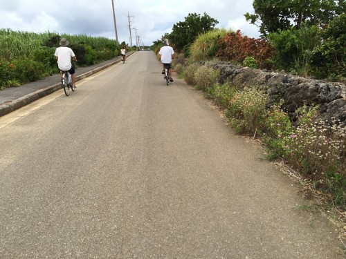 Hateruma Island in Okinawa , enjoy cycling !