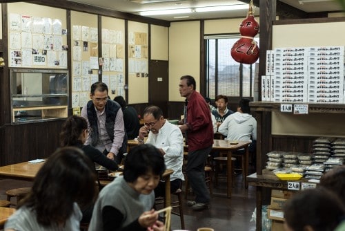 A popular udon spot!