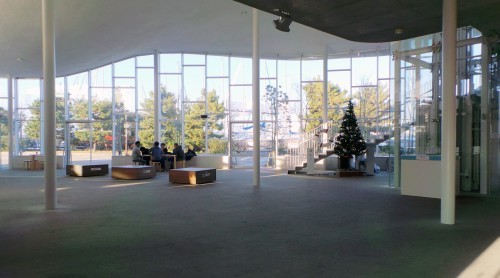 On The first floor of Enoshima yacht house