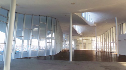 The second floor of Enoshima Yacht house