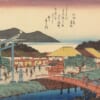 A ukiyo-e image from Fujisawa