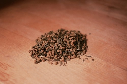 genmaicza is Japanese tea with roasted grains of brown rice. 