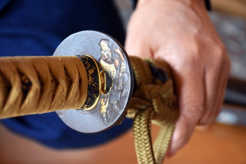 The details of a Japanese sword make them truly beautiful