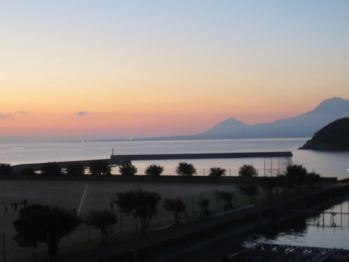 sunrise over the sea