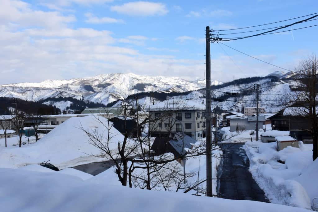 View from my room at Urashin Minshuku