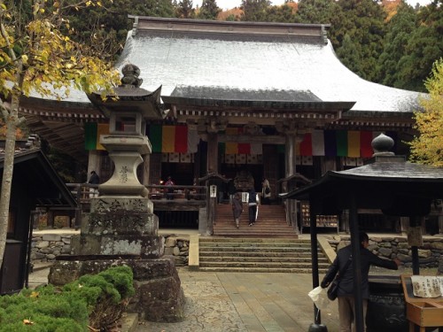 Just past the “Sanmon” (Mountain Gate), and the beginning of the journey.